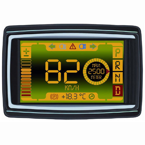 Afficheur pour bateau -  OPUS A6 ECO BASIC - MOTRONICA  - multifonction / LCD / numérique