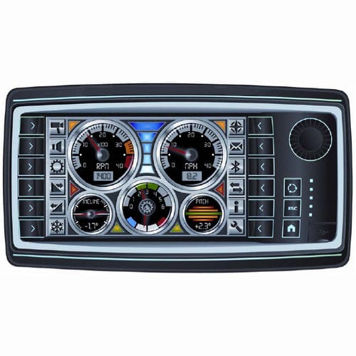 Afficheur pour bateau - OPUS A6 STANDARD BASIC - MOTRONICA  - multifonction / LCD / numérique
