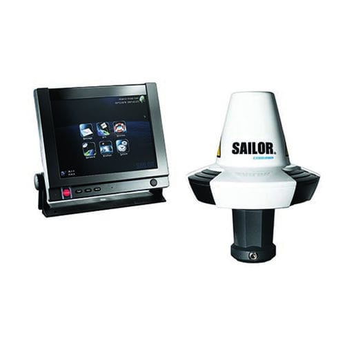 Inmarsat terminal - SAILOR 6110 - Cobham - pour navire / Mini-C