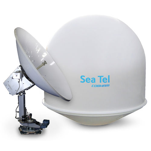 Antenne TV - Sea Tel 5004 UA - Cobham - satellite / bande Ku / pour bateau