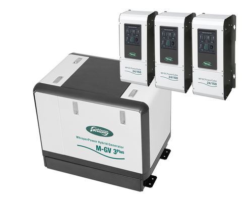 Groupe électrogène diesel - M-GV 3 Plus - WhisperPower - pour bateau / avec alternateur