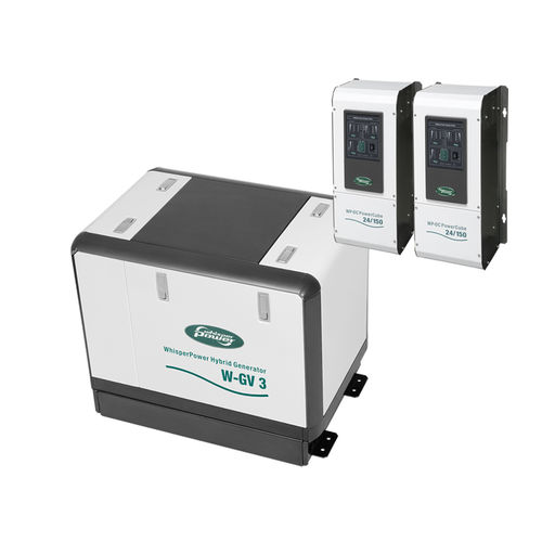 Groupe électrogène diesel - W-GV 3 MOBILE - WhisperPower - pour bateau / avec alternateur