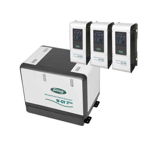 Groupe électrogène diesel - W-GV 3 Plus MOBILE - WhisperPower - pour bateau / avec alternateur