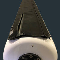 Housse de protection pour voilier - Furlerboom  - de bôme / noire / grise