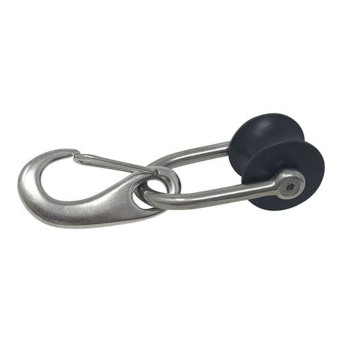 Poulie simple - EZ  - Marine Accessories B.V. - à friction / à mousqueton / pour bateau de sports nautiques