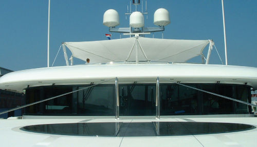 Taud de soleil pour yacht - removable - Beekmans RVS  
