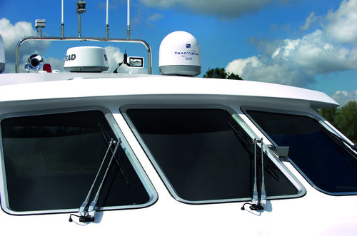 Fenêtre fixe - SLIM LINE - Gebo Marine Glazing B.V. - pour yacht / rectangulaire