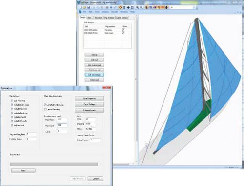 Logiciel de calcul du gréement - RIGEDGE - SMAR Azure - pour chantier naval