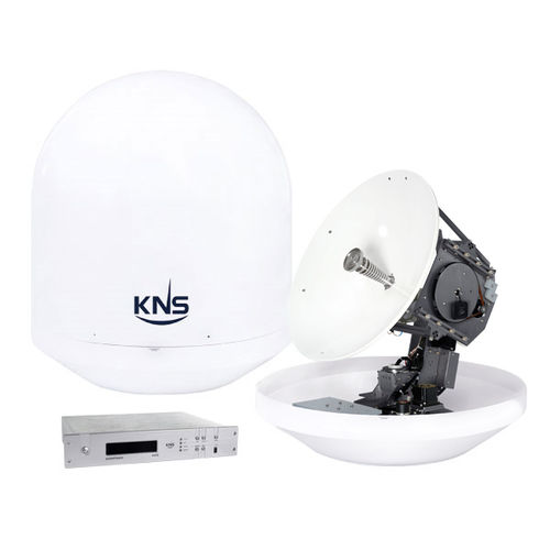 Antenne satellite - SUPERTRACK S6 - KNS   - GPS / bande Ku / pour navire