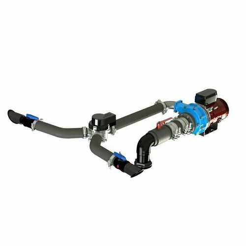 Propulseur d'étrave - WS-JTSH-90-24/48V - Jet Thruster - de poupe / encastré / pour bateau