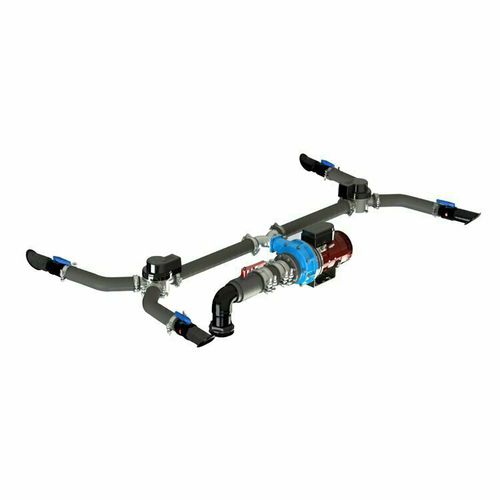 Propulseur d'étrave - WS-JTCH-90-24/48V - Jet Thruster - de poupe / encastré / pour bateau