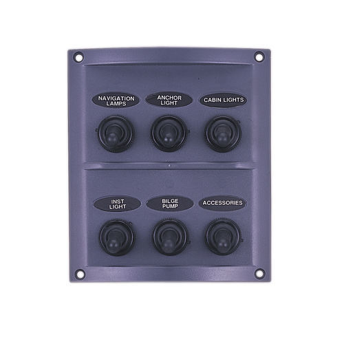 Tableau de commande pour bateau - 10064 series - AAA WORLD-WIDE ENTERPRISES LTD. - pour circuit électrique / semi-étanche