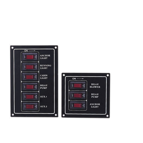 Tableau électrique pour bateau - 10073-BK  - AAA WORLD-WIDE ENTERPRISES LTD. - de courant