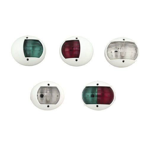 Feu de navigation pour bateau - 0009 series - AAA WORLD-WIDE ENTERPRISES LTD. - à incandescence / tricolore / montage vertical