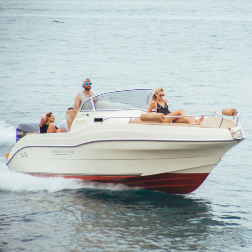 Walkaround hors-bord - 680 Ionian Sun - Karel Boats - open / max. 7 personnes / avec cabine