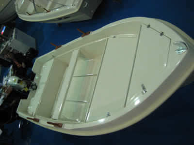 Barque hors-bord - KAREL 400V & 430V - Karel Boats - open / à console centrale / de pêche sportive