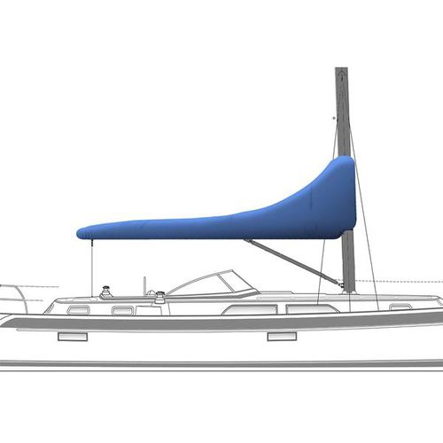 Housse de protection pour voilier - COPRIRANDA - Nettuno Marine Equipment - de grand-voile