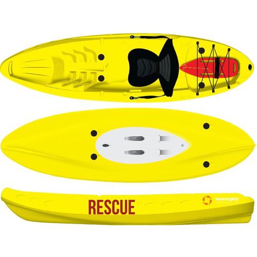 Kayak sit-on-top - Salmon - Wavejet - multiusage / pour adulte / monoplace