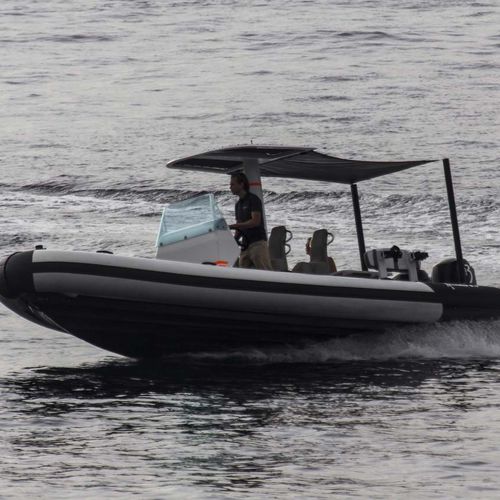 Bateau utilitaire - T/T PH3 - Xtenders - bateau de support pour la plongée / hors-bord / bateau pneumatique semi-rigide