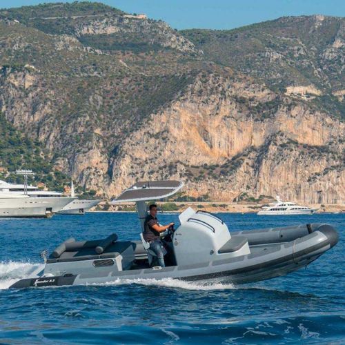 Bateau pneumatique in-bord - MULTI-P - Xtenders - bimoteur / semi-rigide / à console centrale
