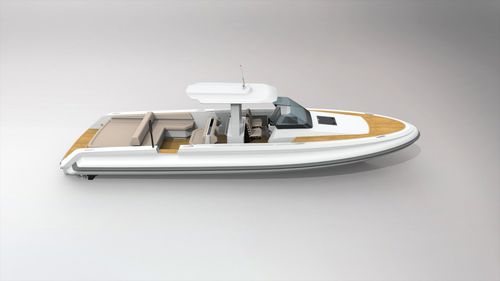 Bateau pneumatique in-bord - 11.2M - Xtenders - RIB / à console centrale / open