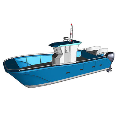 Bateau à passagers - RIDER CS28 - RIDER MARINE - bateau de pêche professionnelle / catamaran / hors-bord
