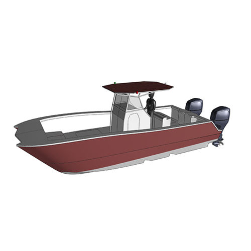 Coque open de pêche sportive - RIDER SF27 - RIDER MARINE - catamaran / hors-bord / bimoteur