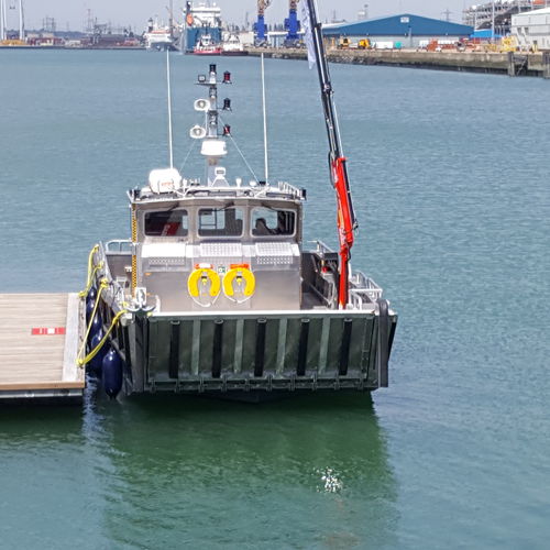 Bateau de débarquement - ST 12 XL - MS Boat - hors-bord / en aluminium