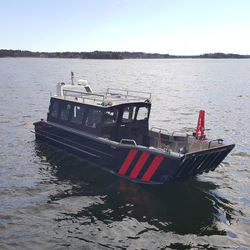 Bateau de travail - C950WT - MS Boat - hors-bord / en aluminium