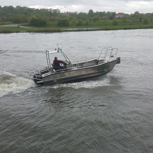 Bateau de pêche professionnelle - S 610 P - MS Boat - hors-bord / en aluminium