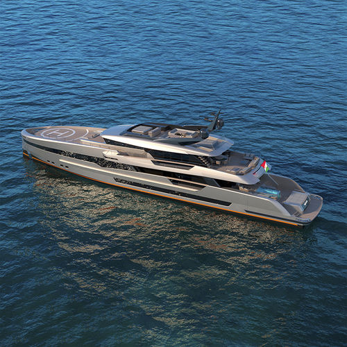 Mega-yacht de croisière - 52 - WIDER Yachts - avec timonerie / à fly / hybride