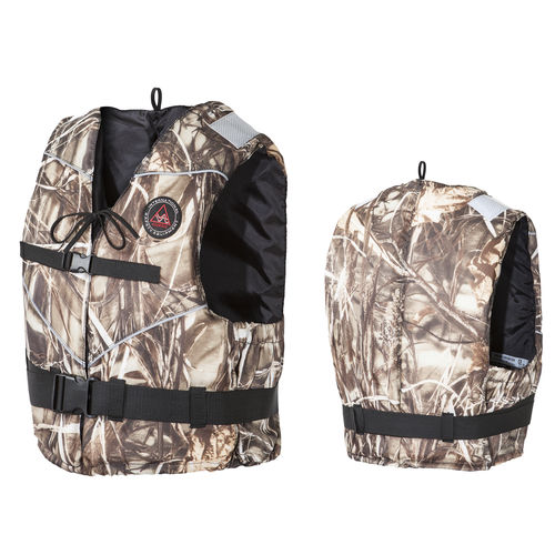 Gilet d'aide à la flottabilité pour la pêche - ANGLER STANDARD - Aquarius - pour homme / mousse / bicolore
