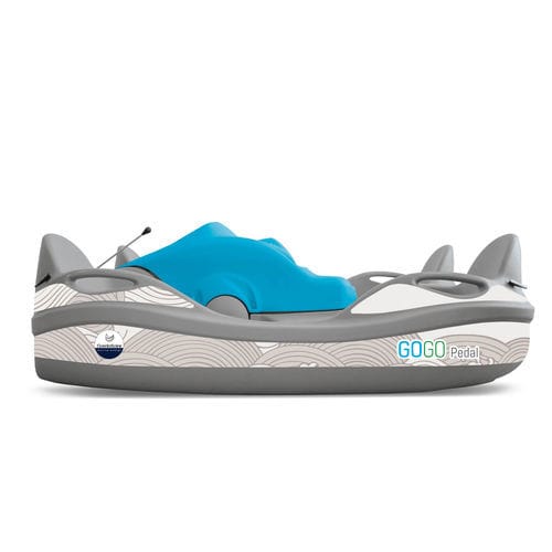 Bateau à pédales 5 places - GOGO PEDAL - GARDASOLAR SRL - multicolore