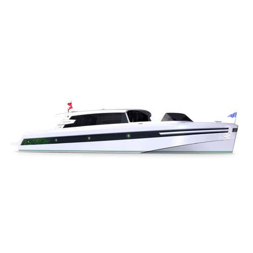 Vedette in-bord - E-LEKTRA - GARDASOLAR SRL - électrique / bimoteur / hard-top