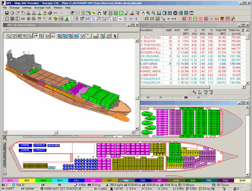 Logiciel de chargement - Autoship, Coastdesign Norway AS - pour navire Ro-Ro