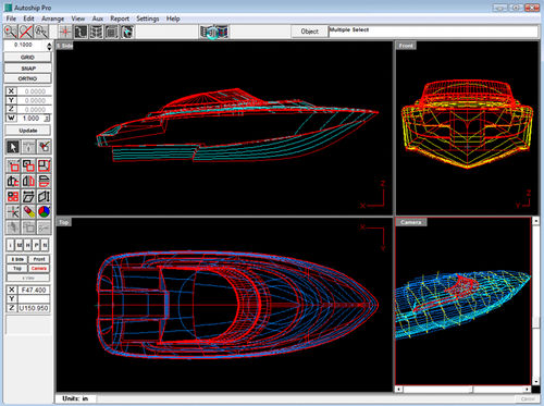 Logiciel pour conception de coque - Autoship - Autoship, Coastdesign Norway AS - de calcul / pour bateau