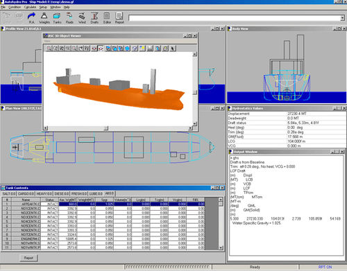 Logiciel pour conception - Autohydro - Autoship, Coastdesign Norway AS - de calcul / pour navire