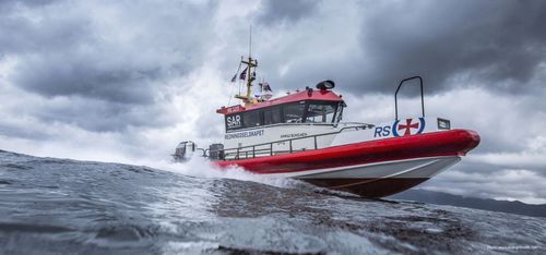 Bateau de surveillance - HB 1211 SAR - HUKKELBERG BOATS - bateau de recherche et sauvetage / bateau ambulance / in-bord hydrojet