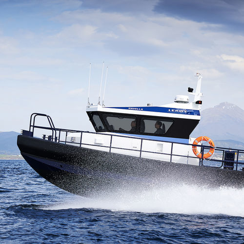 Bateau de travail - FF30 SEAWORK SHUTTLE - HUKKELBERG BOATS - bateau à passagers / bateau utilitaire / bateau de pêche professionnelle