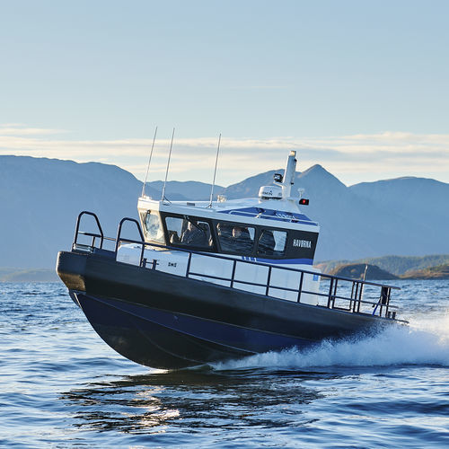 Bateau de surveillance - FF33 MK2 SEAWORK SHUTTLE - HUKKELBERG BOATS - bateau de sauvetage / bateau de travail / bateau à passagers