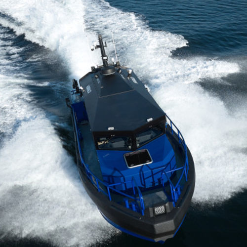 Bateau de pêche professionnelle - FLYING FISH 37 MK3 ROV - HUKKELBERG BOATS - in-bord hydrojet / stern-drive / en aluminium