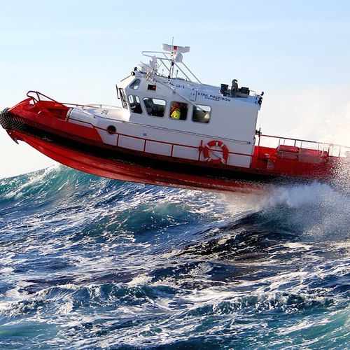 Bateau de sauvetage - HB 1111 FRDC - HUKKELBERG BOATS - bateau de travail / bateau de service / bateau de service offshore