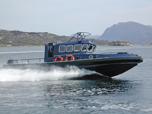 Bateau de sauvetage - HB 1211 FRDC - HUKKELBERG BOATS - bateau de travail / bateau de service / barge de travail