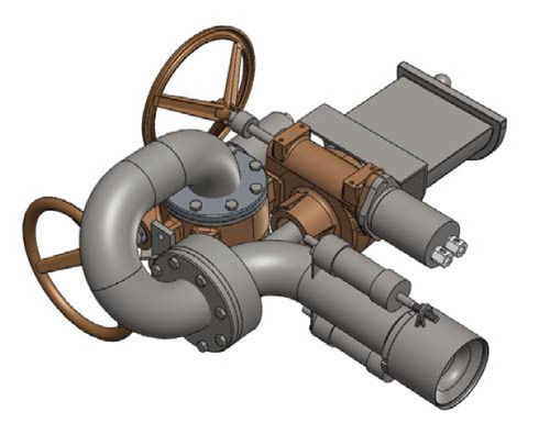 Canon à eau pour ponts de navires - MM302 HELIDECK - Jason Engineering