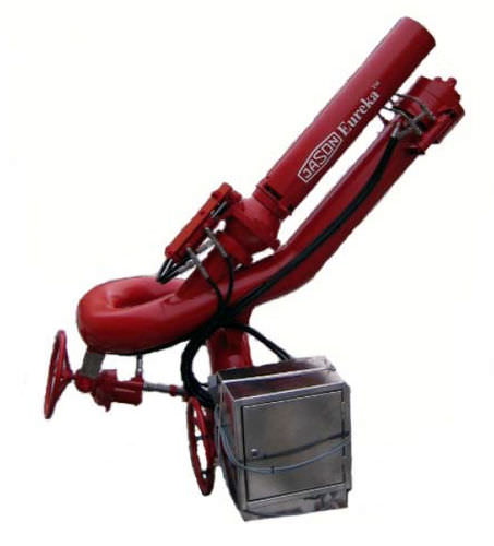 Canon à eau électrique - MM602 SERIES - Jason Engineering - hydraulique / télécommandé / pour ponts de navires
