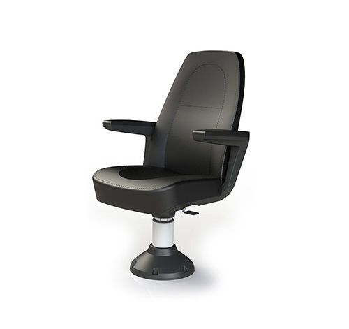 Siège pilote - Alutech 200 Low - Alu Design & Services AS  - pour bateau à usage professionnel / pour bateau offshore / pour bateau de travail