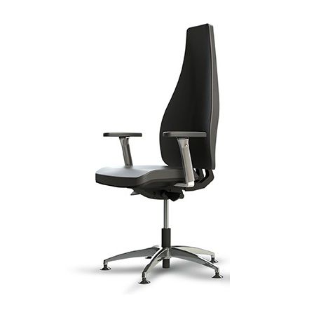 Chaise de bureau pour navire - OP 01 24H - Alu Design & Services AS  - ajustable / avec accoudoirs