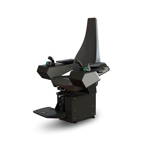 Siège pilote - OP 50 / OP 60 - Alu Design & Services AS  - d'opérateur / pour bateau à usage professionnel / pour bateau offshore