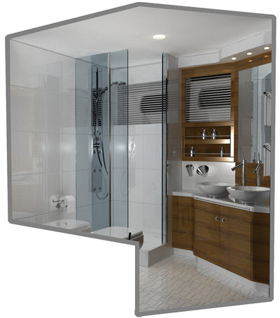 Salle de bain préfabriquée pour navire - MY PEARL - Metalika D.O.O. 