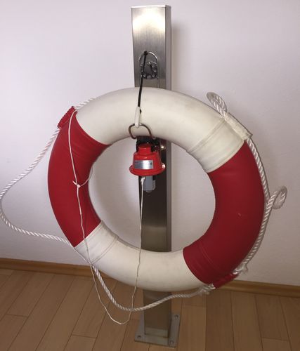 Support pour bouée de sauvetage fer à cheval - SeaCurity GmbH - couronne